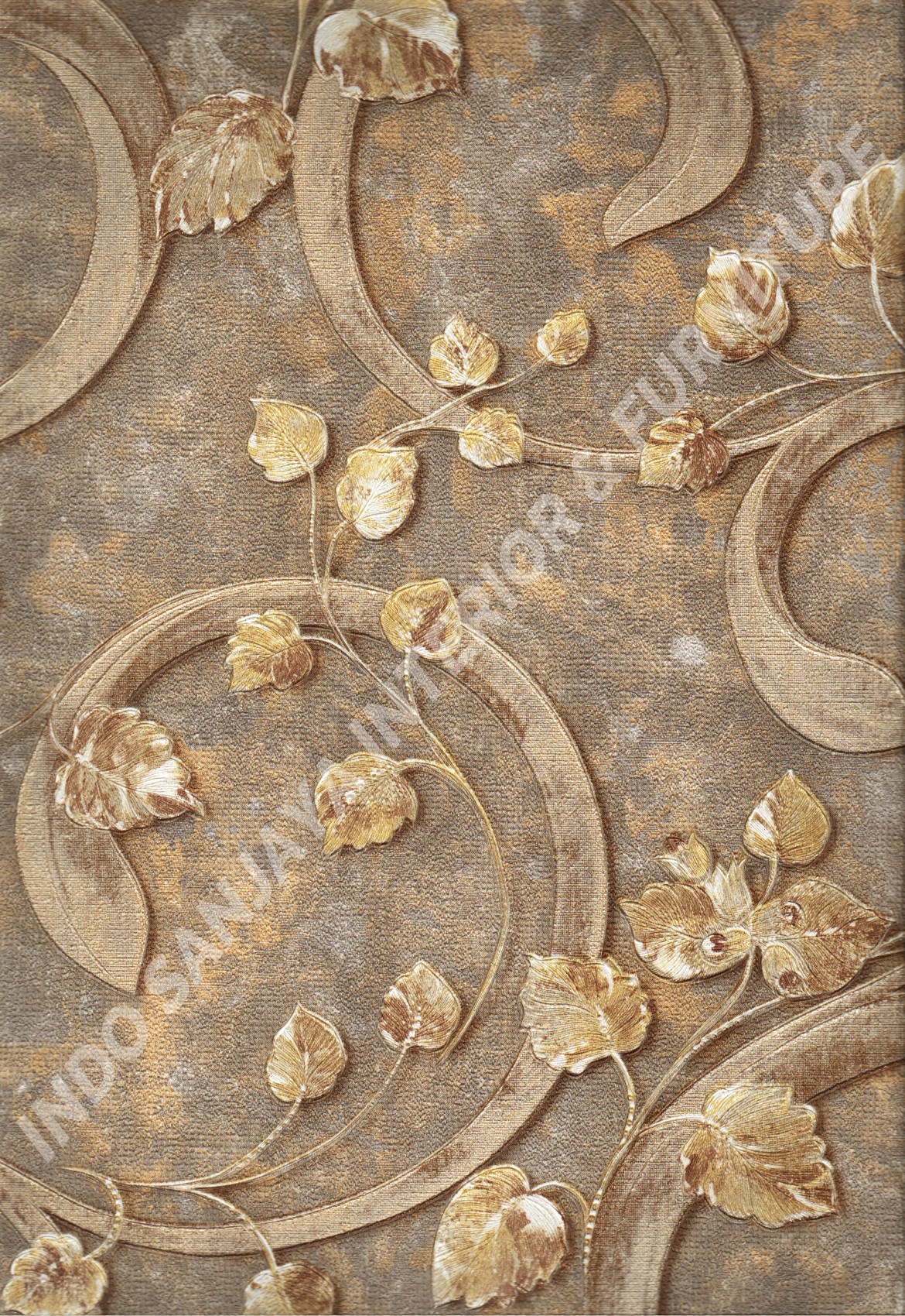wallpaper   Wallpaper Klasik Batik (Damask) DL10404:DL10404 corak  warna 