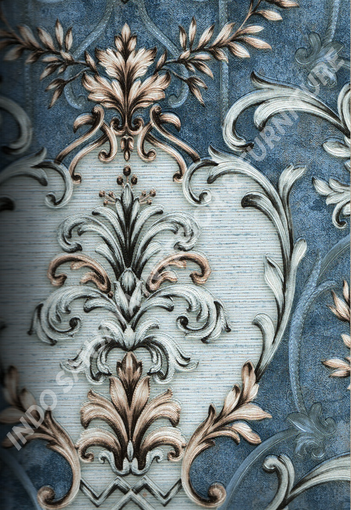 wallpaper   Wallpaper Klasik Batik (Damask) DL11006:DL11006 corak  warna 