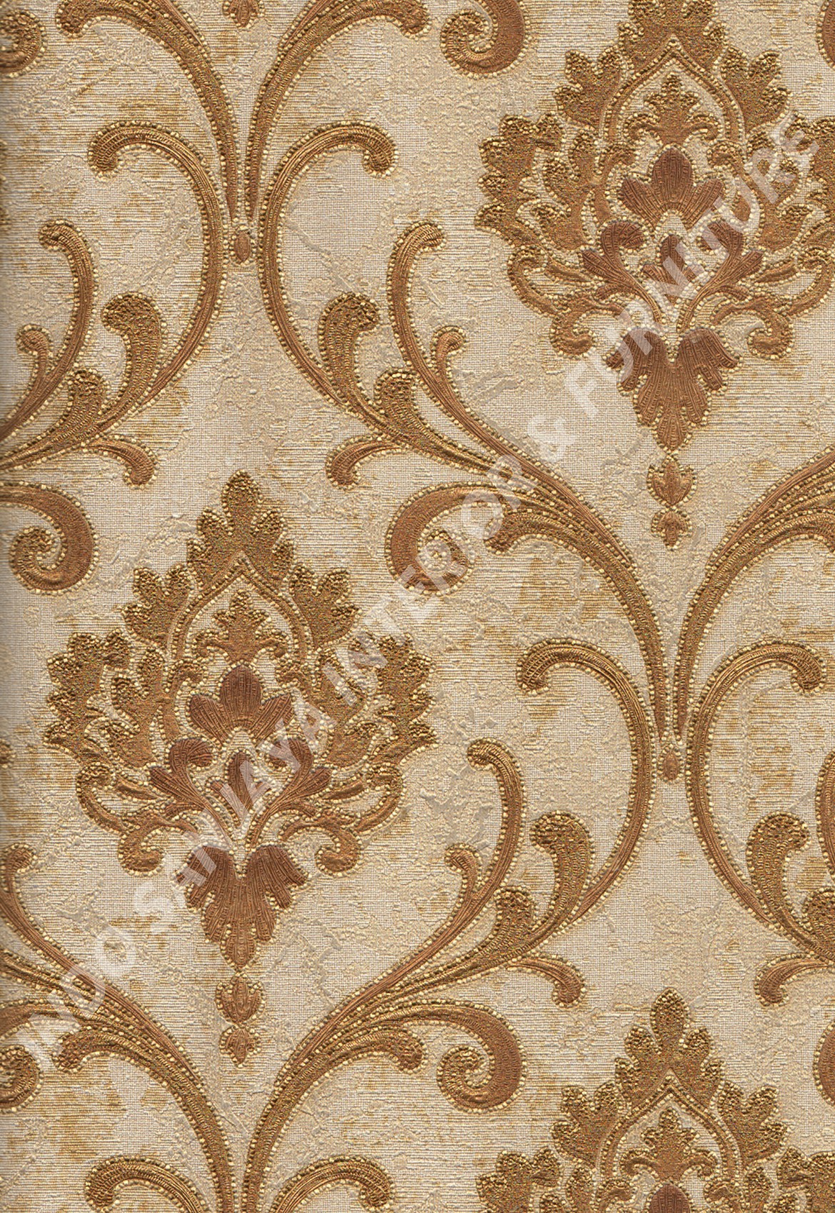 wallpaper   Wallpaper Klasik Batik (Damask) 81127-6:81127-6 corak  warna 