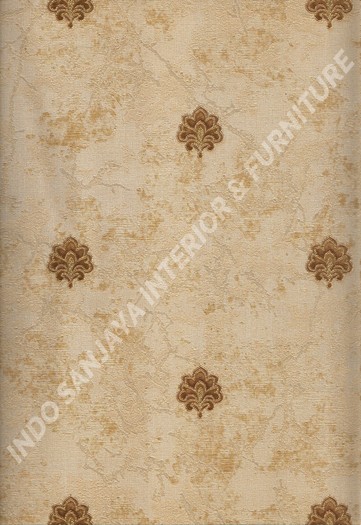 wallpaper   Wallpaper Klasik Batik (Damask) 81125-6:81125-6 corak  warna 