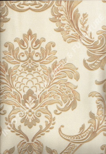 wallpaper   Wallpaper Klasik Batik (Damask) A160102:A160102 corak  warna 