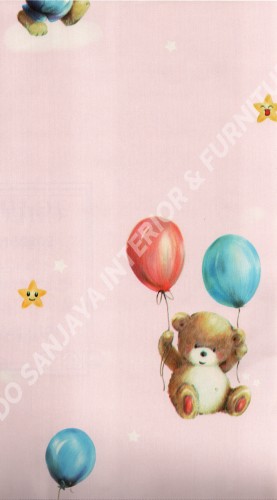 wallpaper   Wallpaper Anak A160303:A160303 corak  warna 