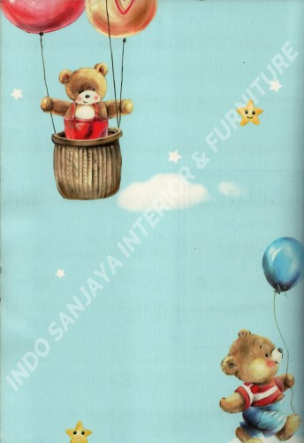 wallpaper   Wallpaper Anak A160302:A160302 corak  warna 