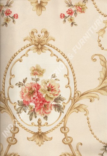 wallpaper   Wallpaper Bunga LG581101:LG581101 corak  warna 