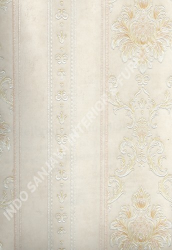 wallpaper   Wallpaper Klasik Batik (Damask) HR-16161:HR-16161 corak  warna 