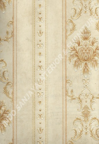 wallpaper   Wallpaper Klasik Batik (Damask) HR-16162:HR-16162 corak  warna 