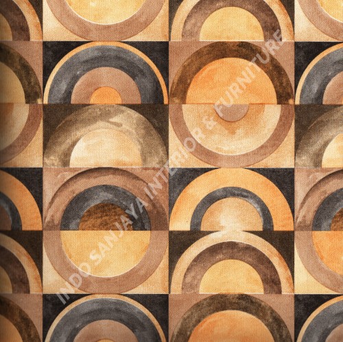 wallpaper   Wallpaper Bulat Geometri 318113:318113 corak  warna 