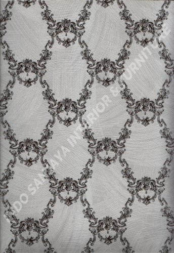 wallpaper   Wallpaper Klasik Batik (Damask) 2145-4:2145-4 corak  warna 