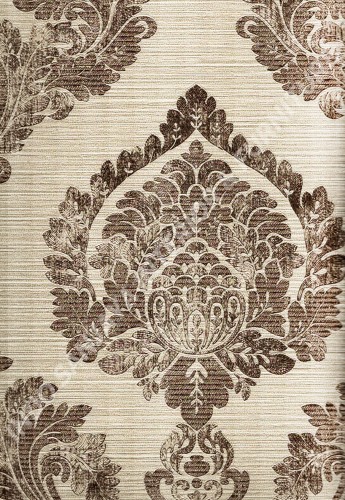 wallpaper   Wallpaper Klasik Batik (Damask) 8271-5:8271-5 corak  warna 
